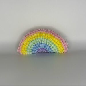 Handmade Crochet Rainbow Plush